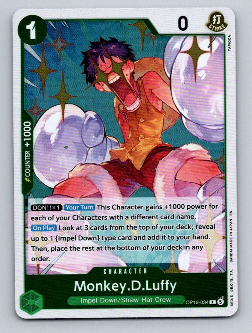 Monkey.D.Luffy OP16-34