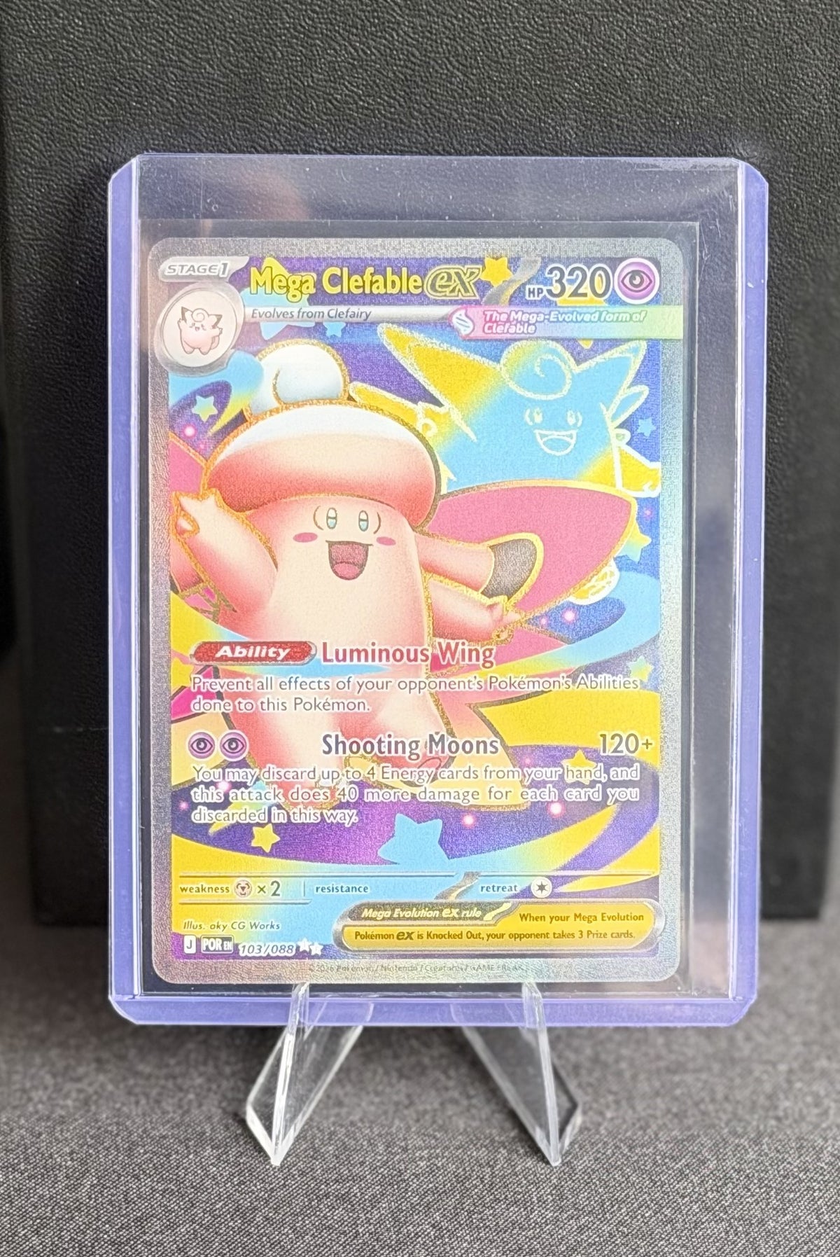 ME03: Perfect Order #103/088 Mega Clefable ex