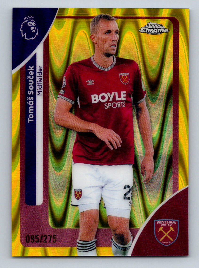 2025-26 Topps Chrome Premier League #188 Tomáš Souček