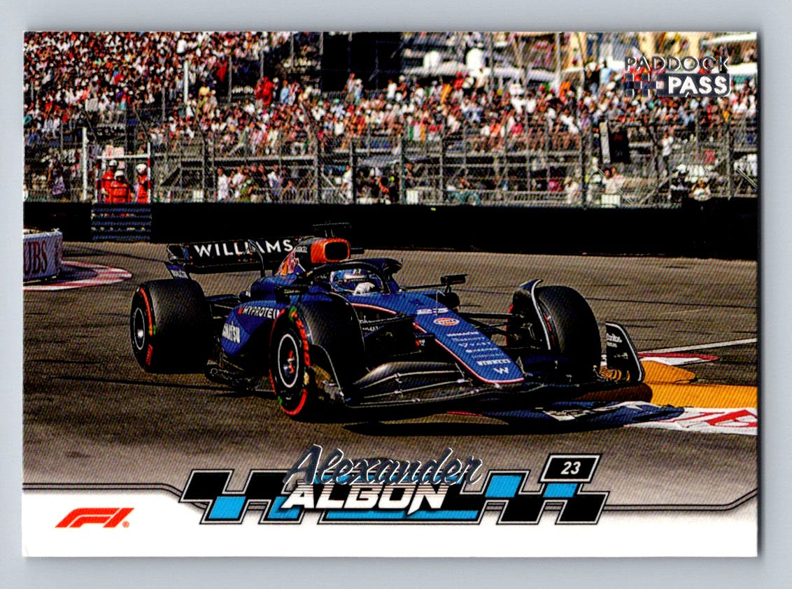2024 Topps Paddock Pass Formula 1 #49 Alexander Albon