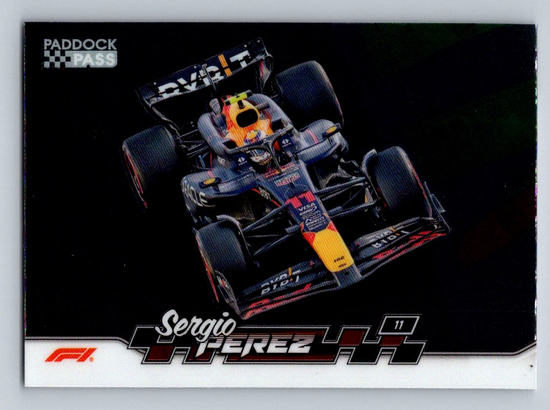 2024 Topps Paddock Pass Formula 1 #32 Sergio Perez Chrome