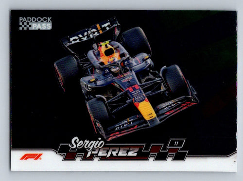 2024 Topps Paddock Pass Formula 1 #32 Sergio Perez Chrome
