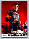 2024 Topps Paddock Pass Formula 1 #51 Max Verstappen Red Foil
