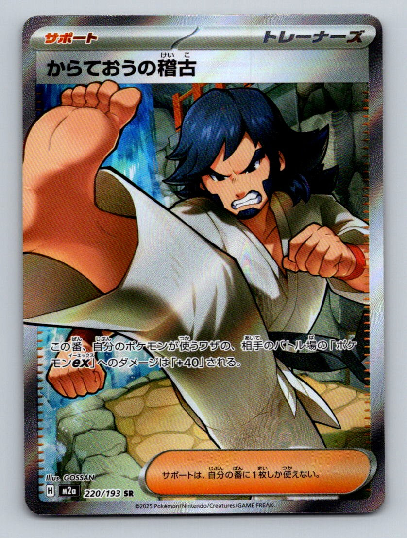 M2a: High Class Pack: MEGA Dream ex #220/193 Black Belt's Training