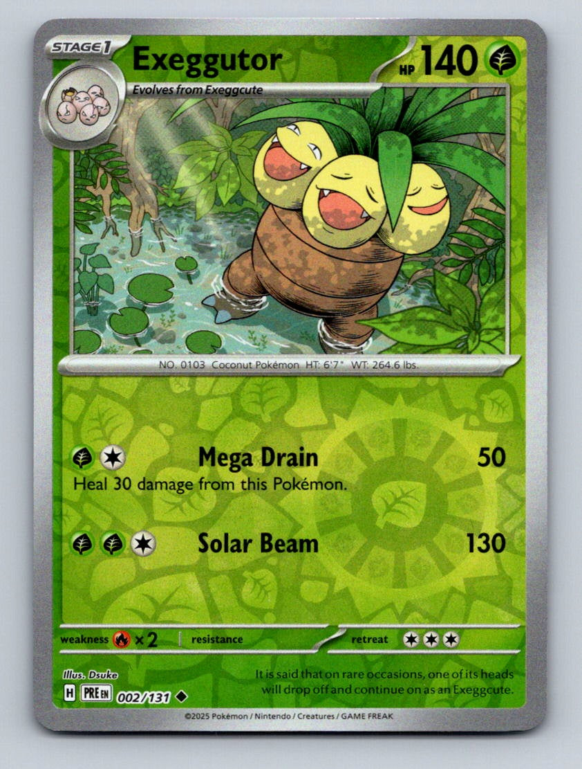 SV: Prismatic Evolutions #002/131 Exeggutor