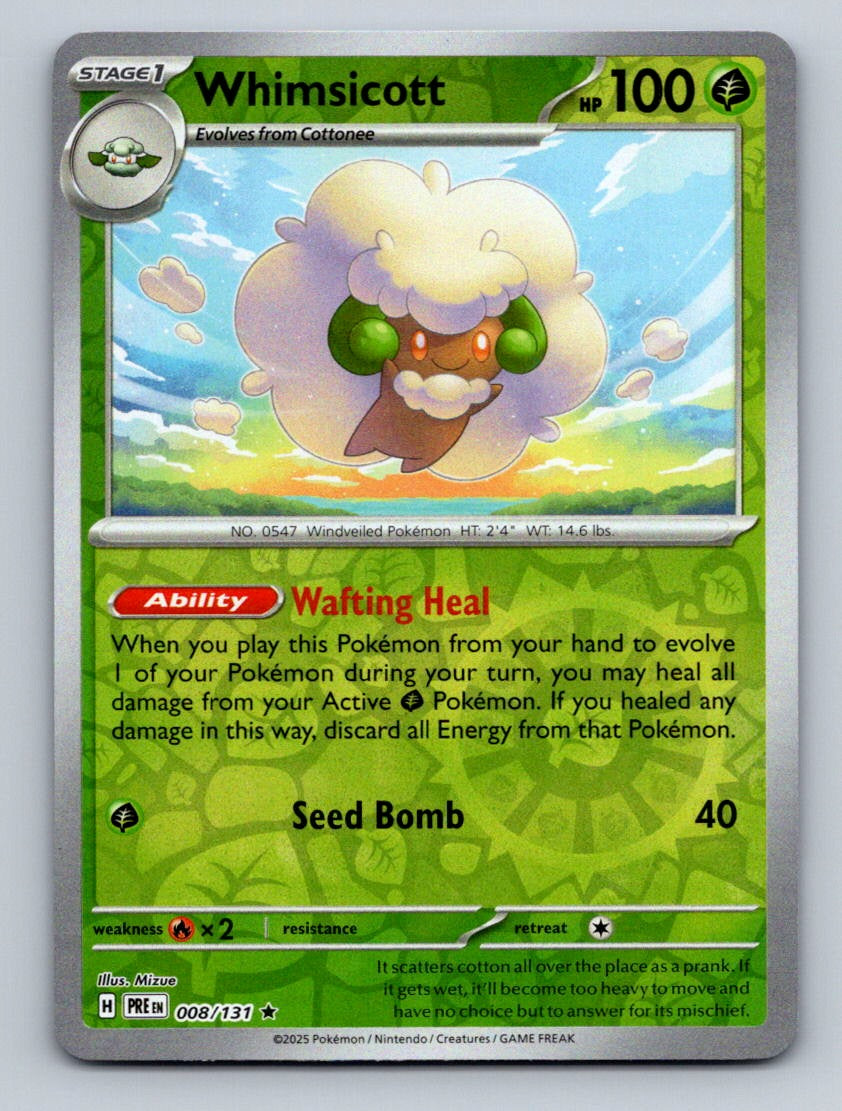 SV05: Temporal Forces #008/131 Whimsicott