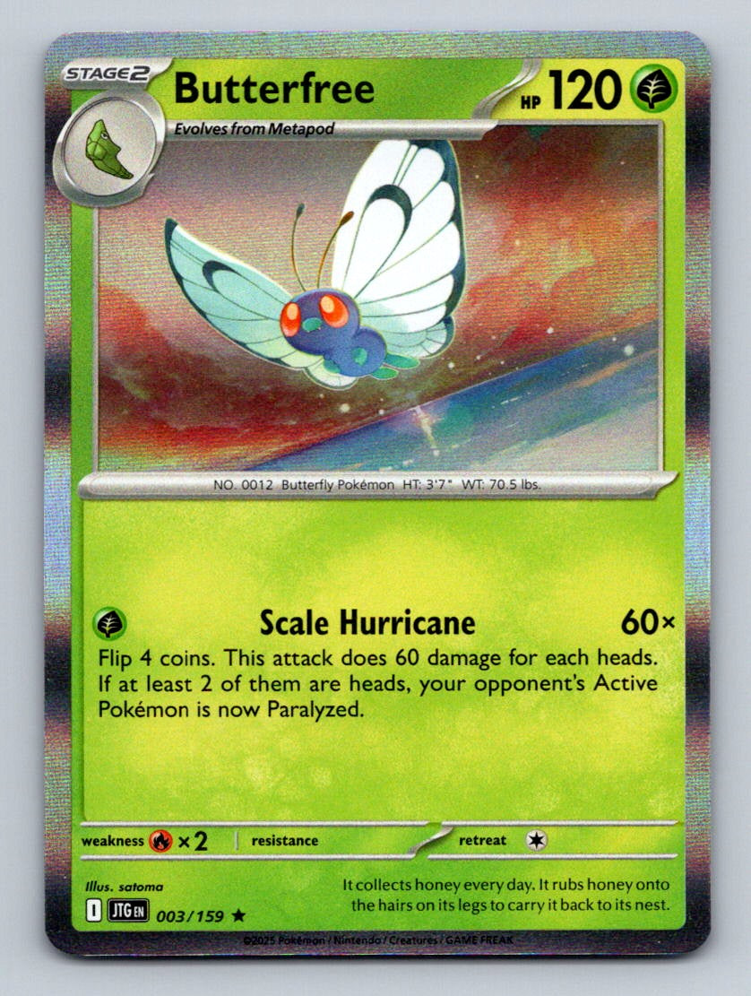 SV09: Journey Together #003/159 Butterfree