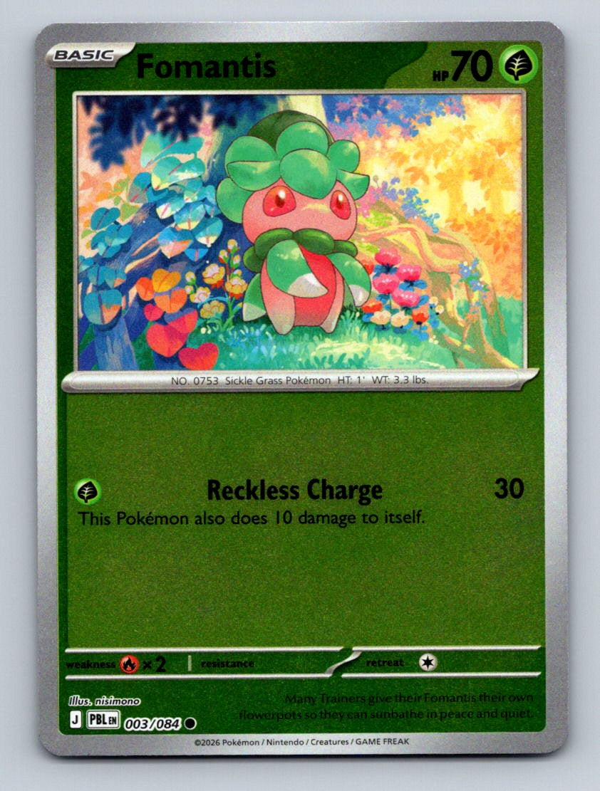 ME05: Pitch Black #003/084 Fomantis