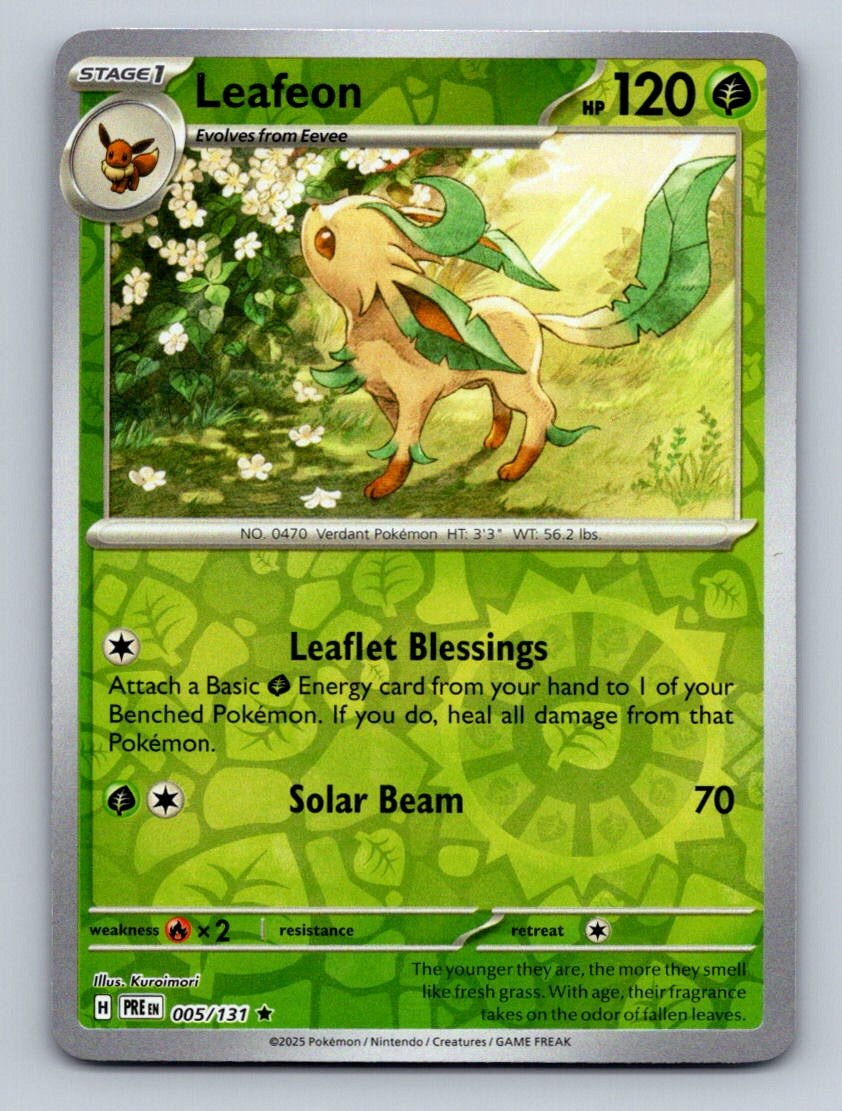 SV06: Twilight Masquerade #011/167 Leafeon