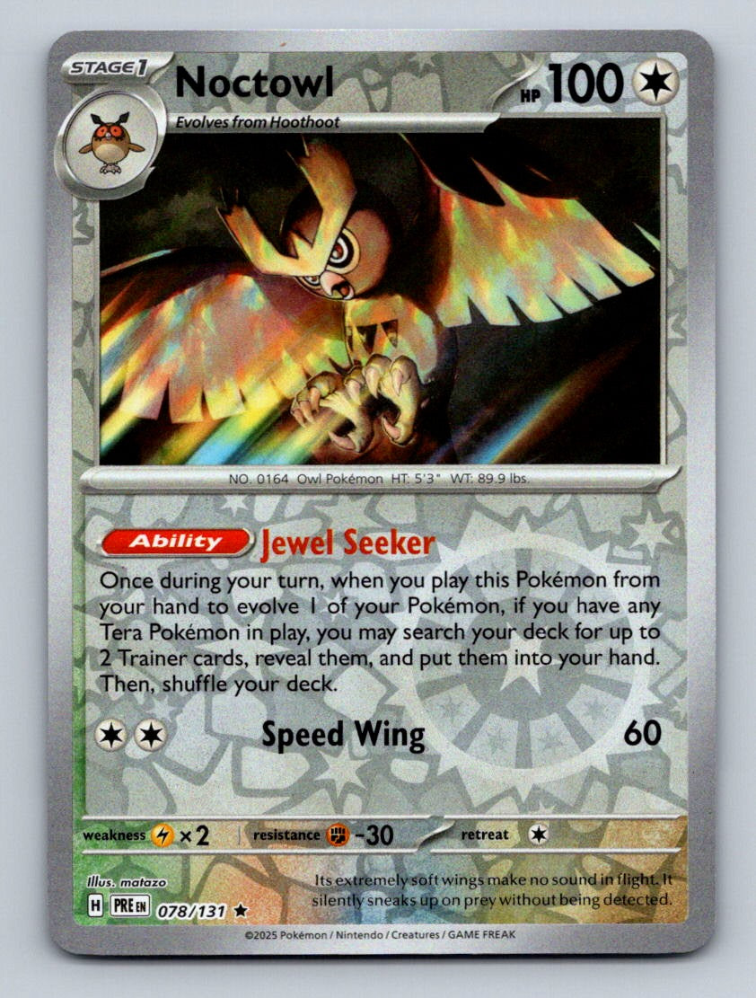 SV: Prismatic Evolutions #078/131 Noctowl