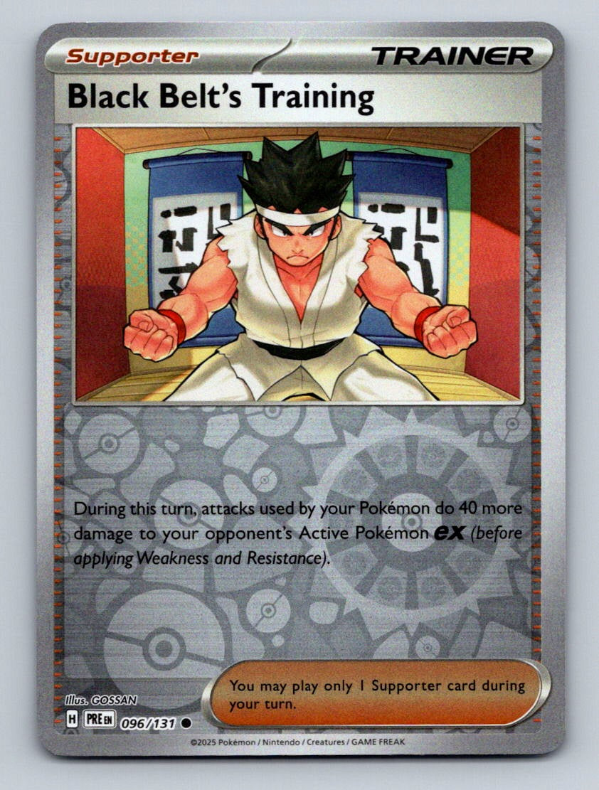 SV: Prismatic Evolutions #096/131 Black Belt's Training