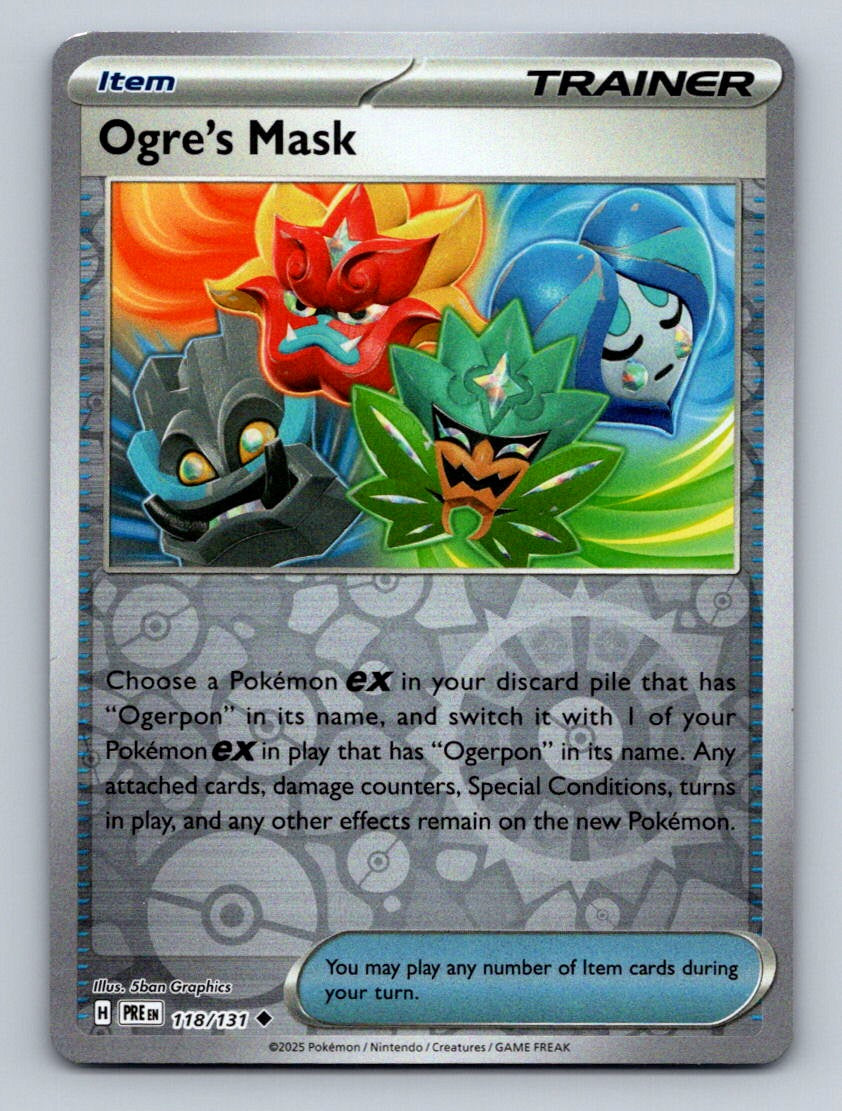 SV: Prismatic Evolutions #118/131 Ogre's Mask