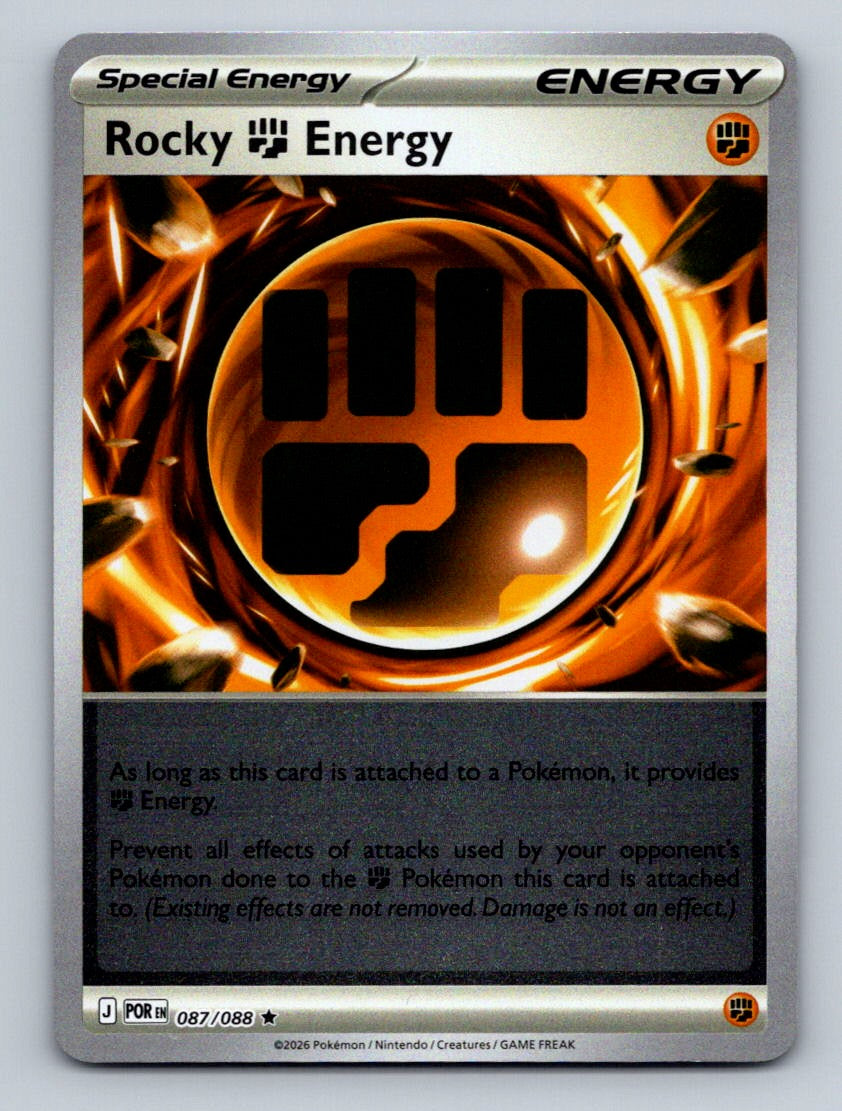 Deck Exclusives #087/088 Rocky Fighting Energy