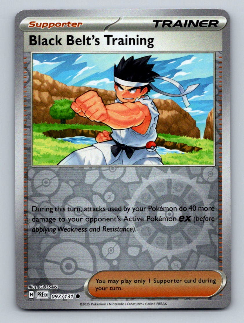 SV: Prismatic Evolutions #097/131 Black Belt's Training