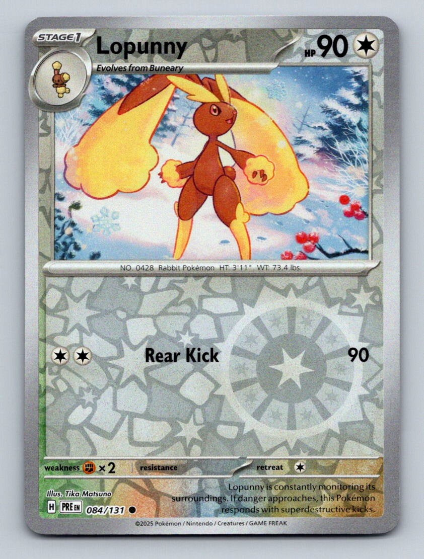 SV: Prismatic Evolutions #084/131 Lopunny