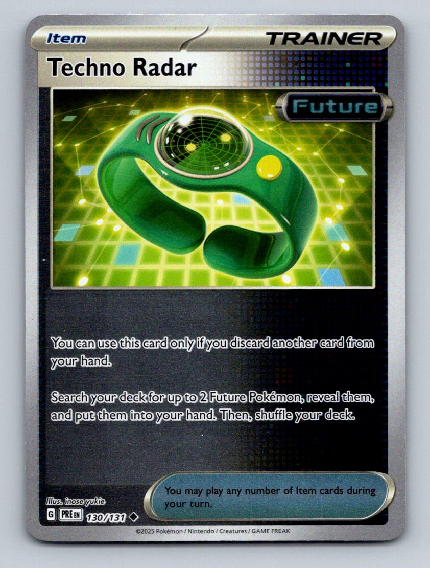 SV: Prismatic Evolutions #130/131 Techno Radar