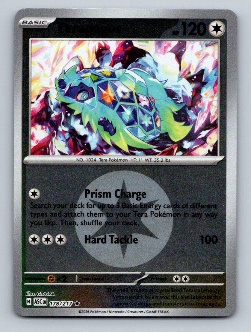 ME: Ascended Heroes #178/217 Terapagos (Energy Symbol Pattern)