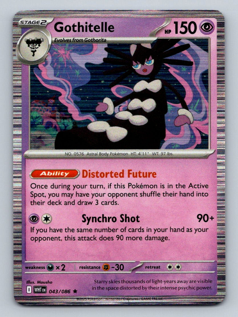 SV: White Flare #043/086 Gothitelle