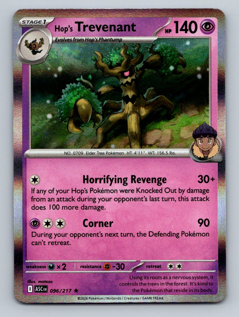 ME: Ascended Heroes #096/217 Hop's Trevenant
