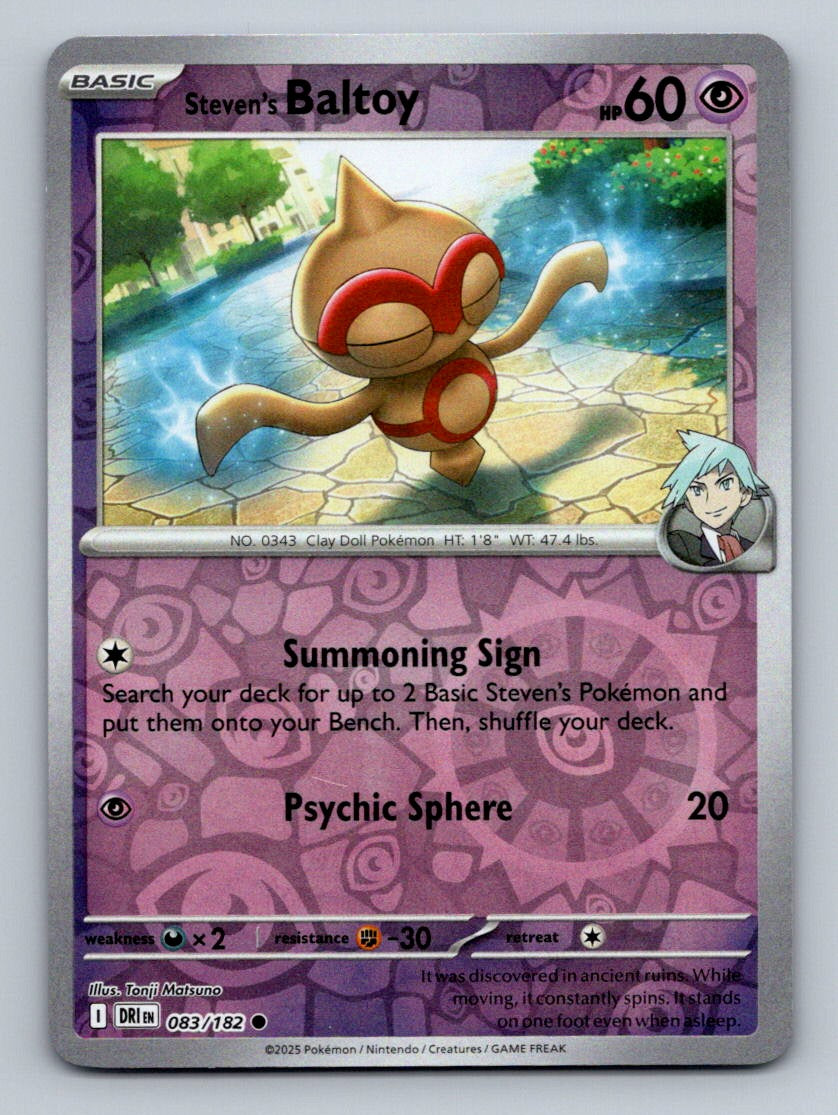 SV10: Destined Rivals #083/182 Steven's Baltoy