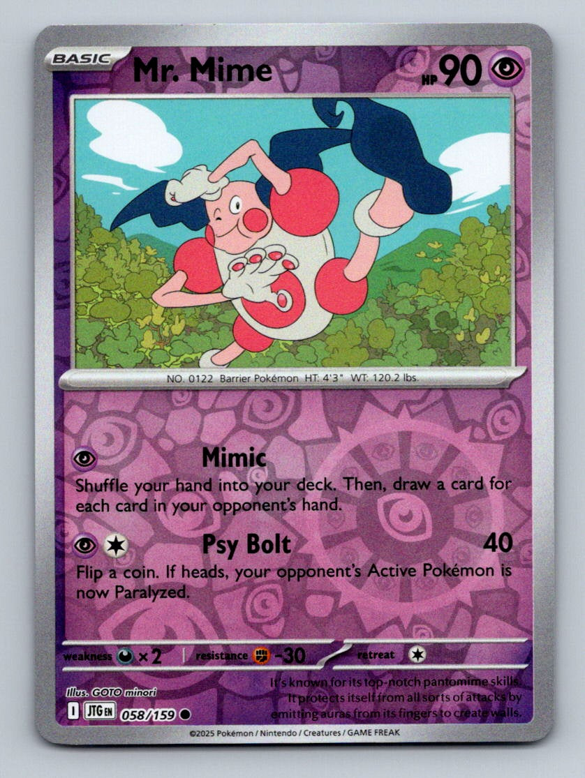 SV09: Journey Together #058/159 Mr. Mime
