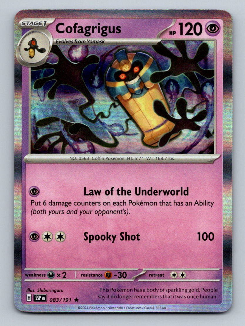 SV08: Surging Sparks #083/191 Cofagrigus