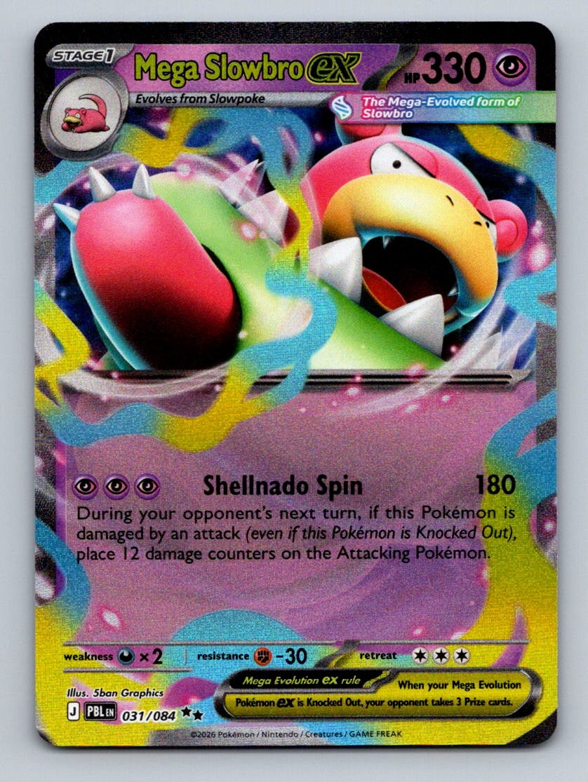 ME05: Pitch Black #031/084 Mega Slowbro ex