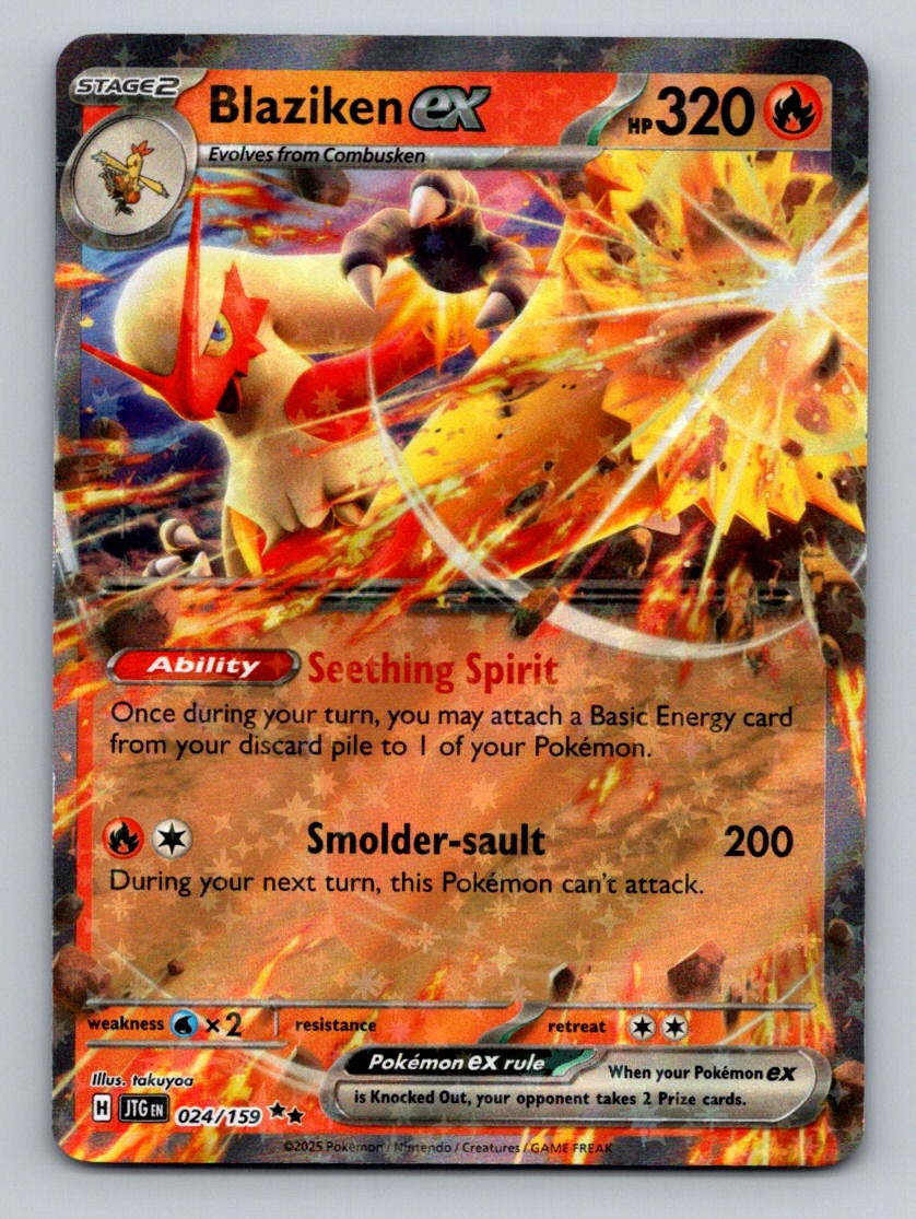 SV09: Journey Together #024/159 Blaziken ex