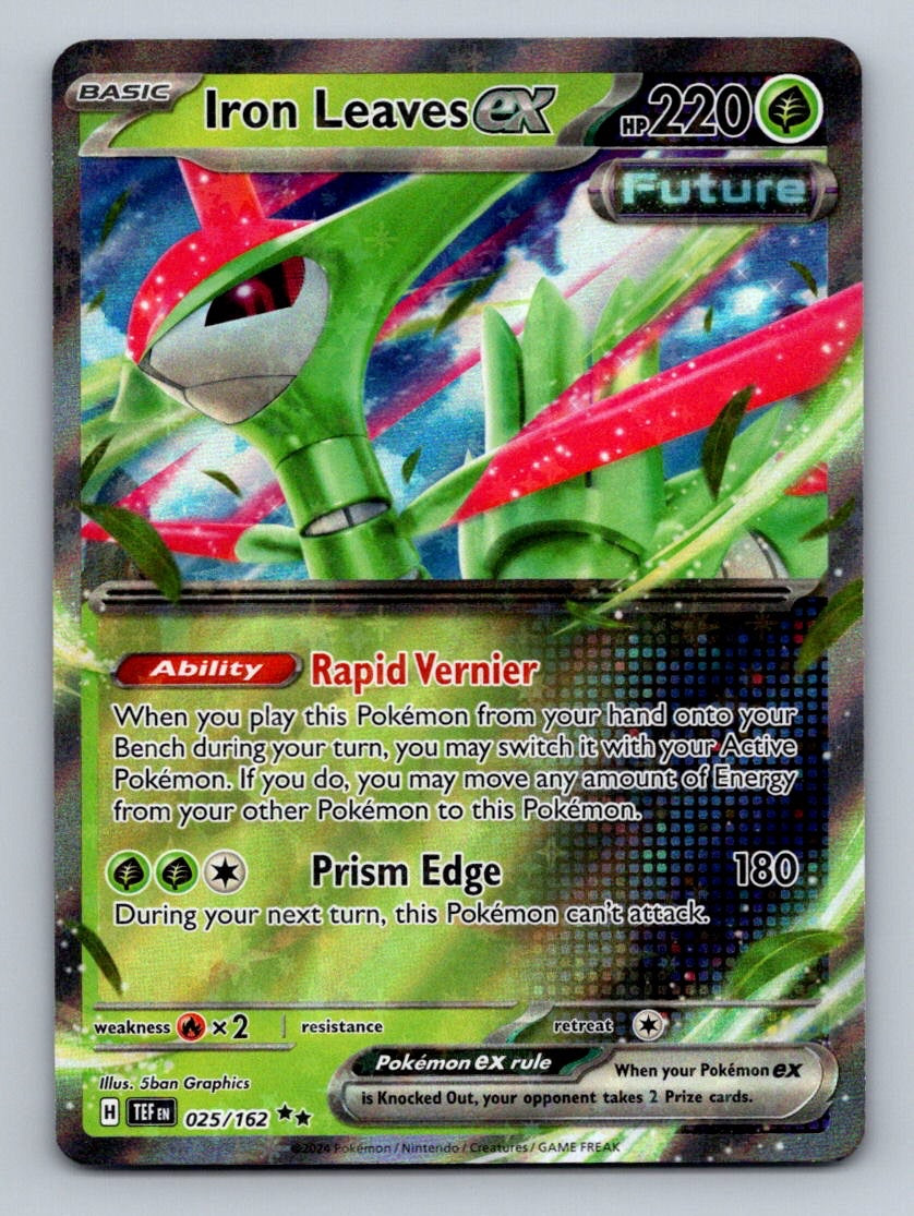 SV05: Temporal Forces #025/162 Iron Leaves ex