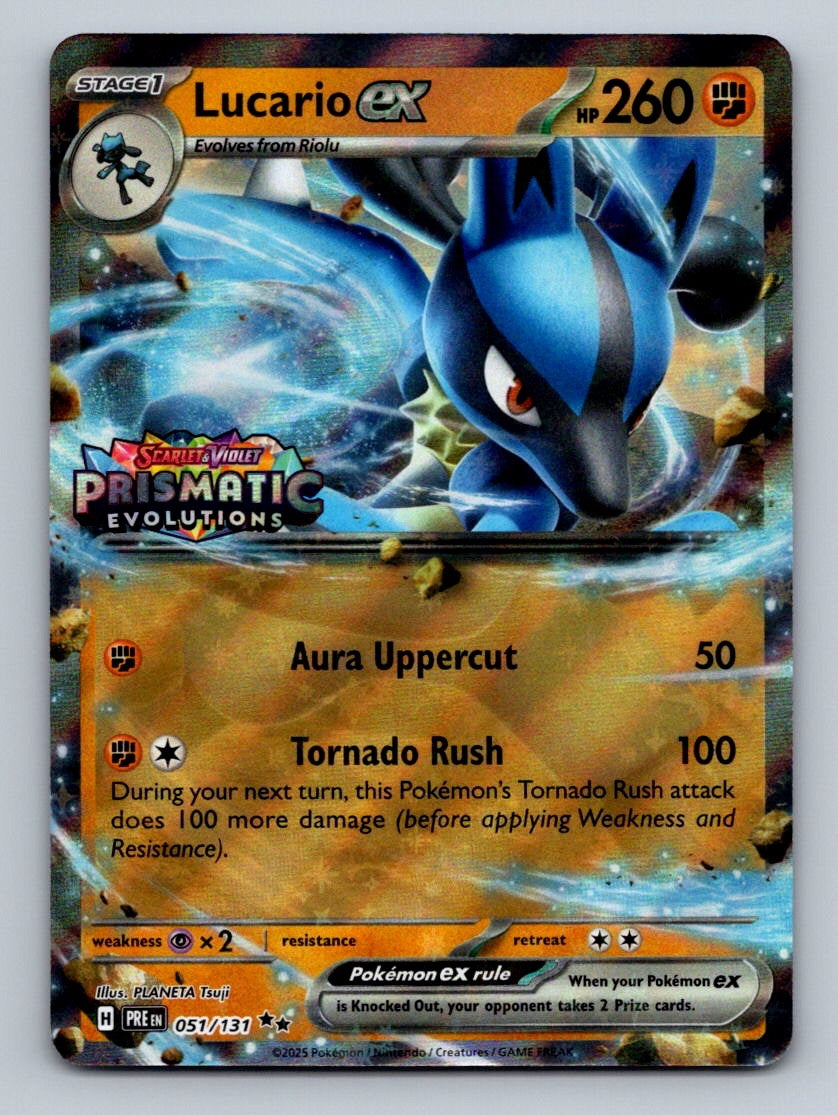 SV: Prismatic Evolutions #051/131 Lucario ex