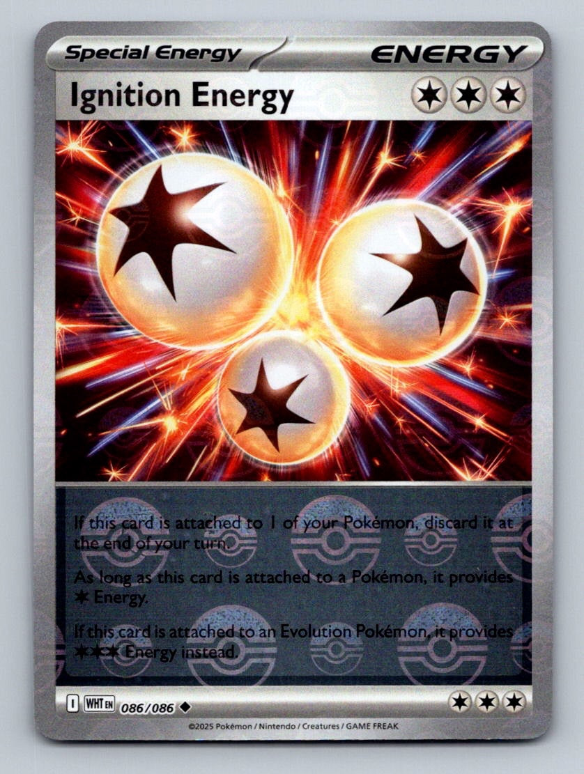 Prize Pack Series Cards #086/086 Ignition Energy