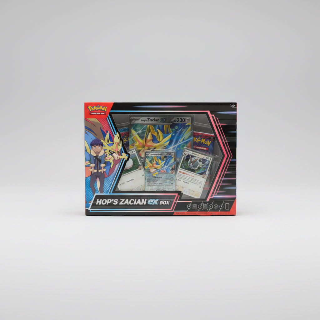 Pokemon Hop’s Zacian EX Box