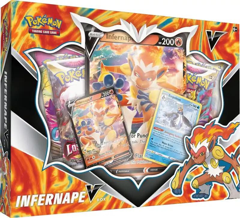 Pokemon Trading Cards: Infernape V Box