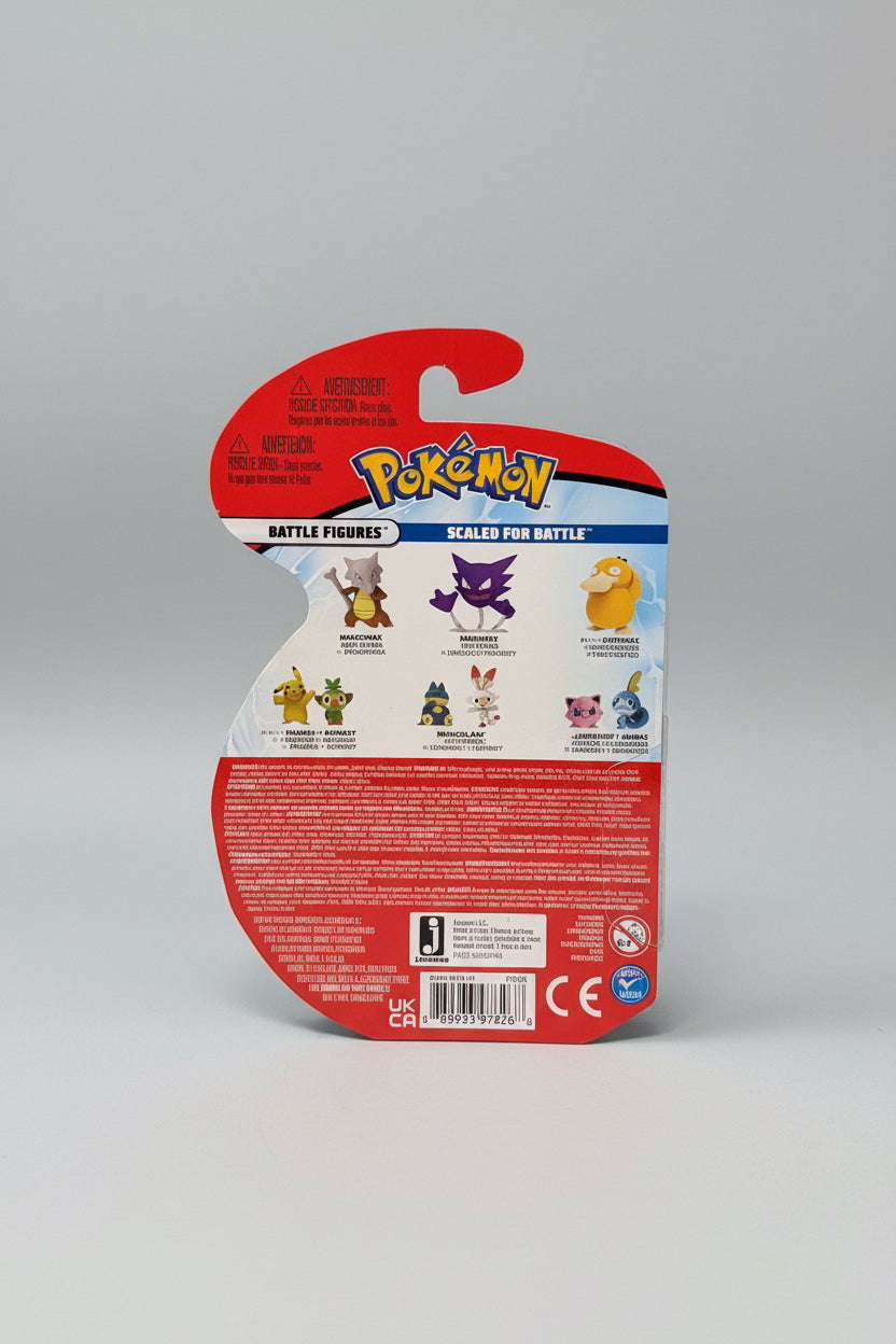 Pokemon New Sword and Shield Battle Action Figure 2 Pack Pikachu and Grookey