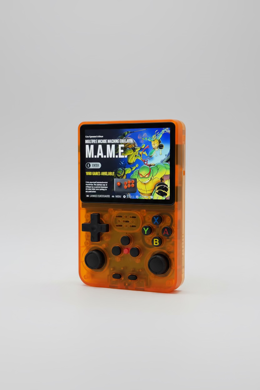 R36S Retro Game Console 64G Orange
