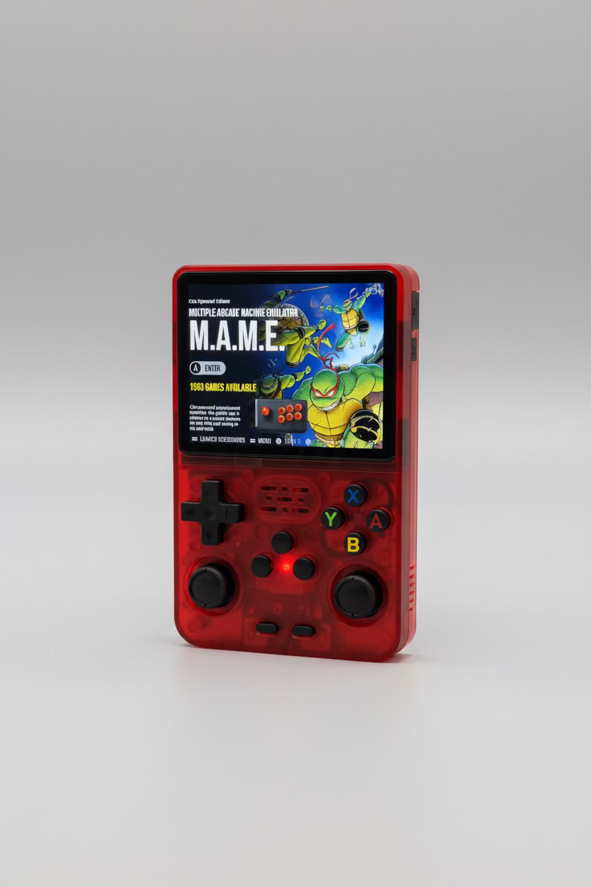 R36S Retro Game Console 64G RED