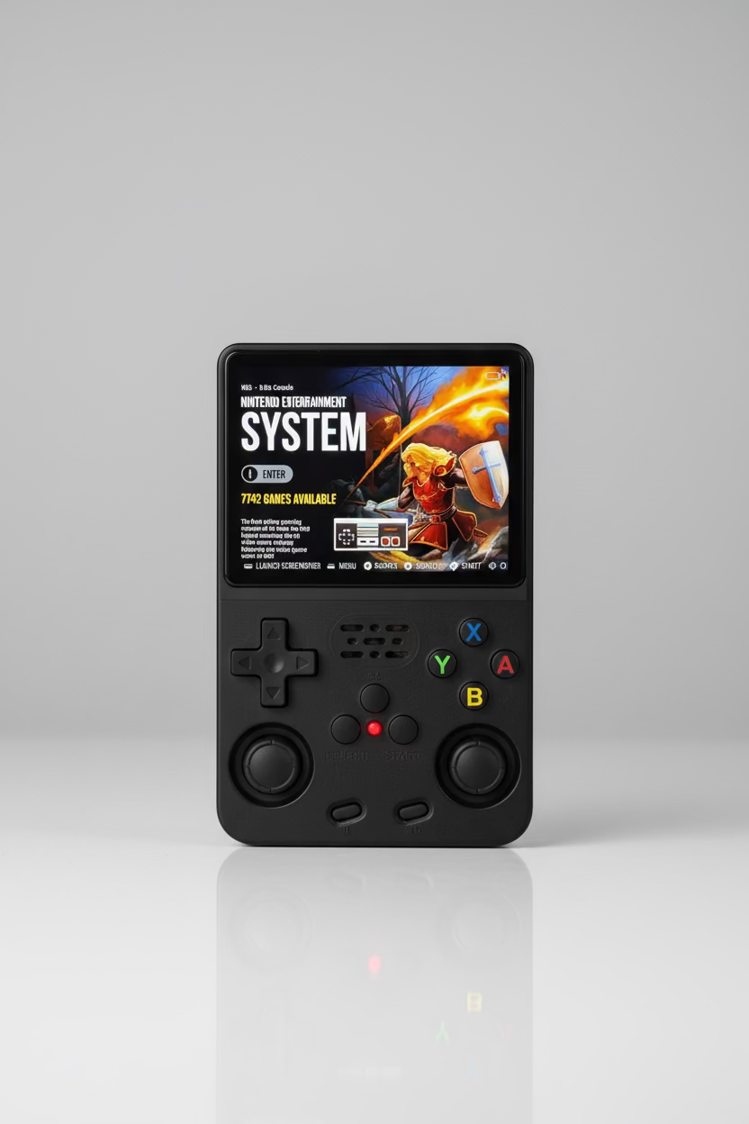 R36S Retro Game Console 64G Black
