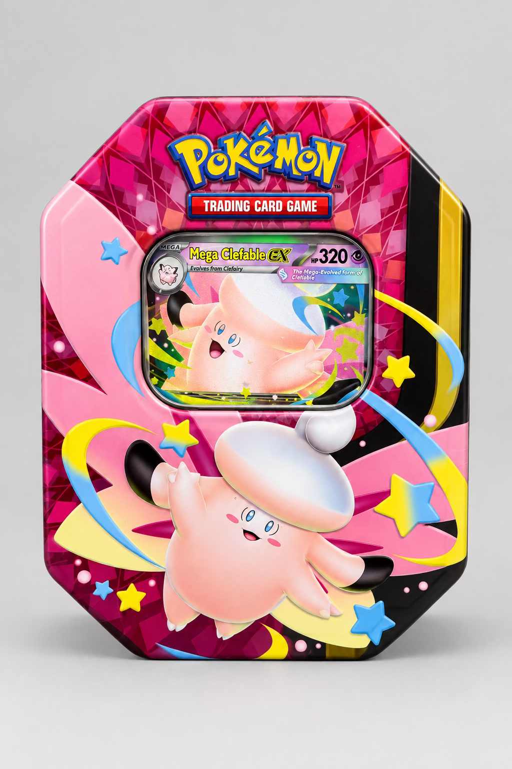 Pokémon TCG: Mega Moonlit Tin (Mega Clefable ex)