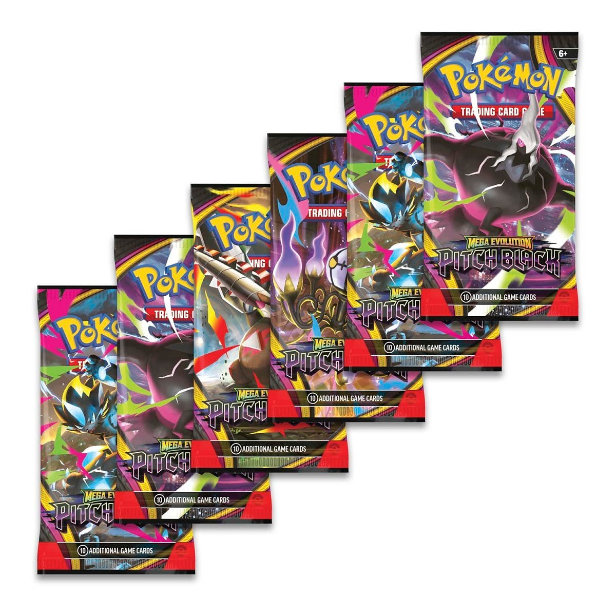 Pokemon TCG ME05: Pitch Black x1 Booster Pack Sealed