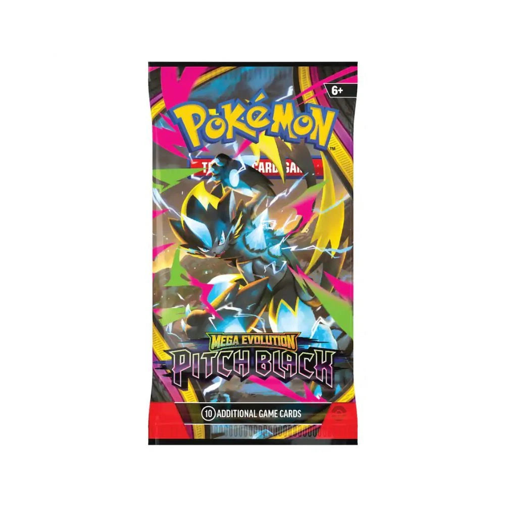 Pokemon TCG ME05: Pitch Black x1 Booster Pack Sealed