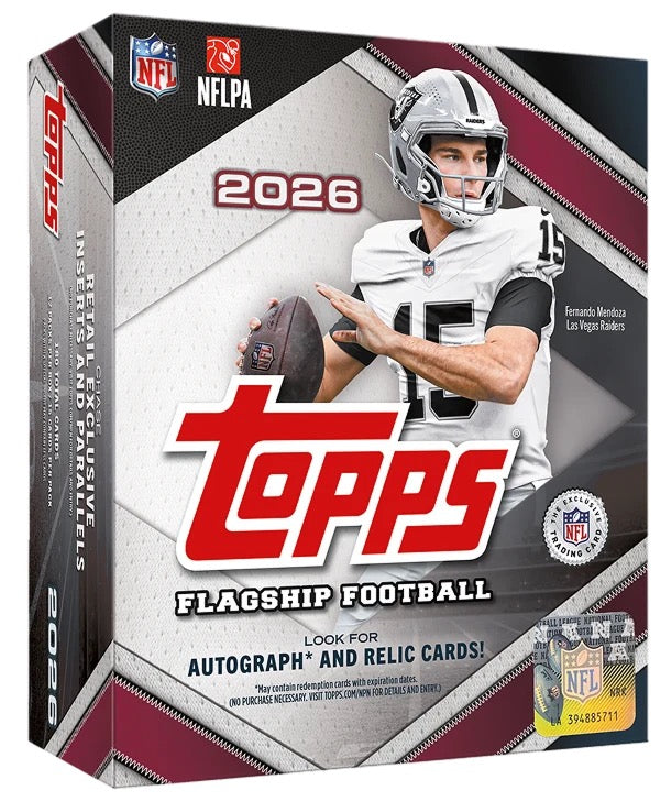 2026 Topps Flagship Football - Mega Box