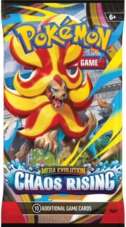 Pokemon TCG: Mega Evolution - Chaos Rising 1 x Booster Pack
